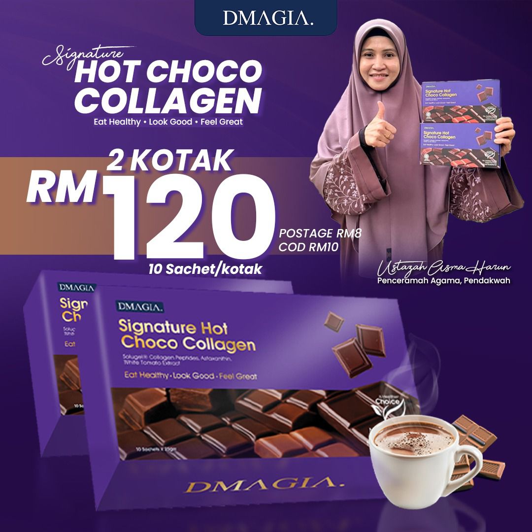 2 KOTAK COKLAT KOLAGEN